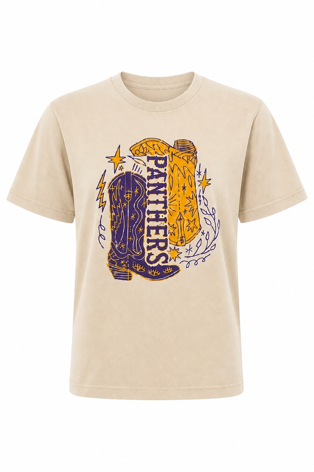 Panther Game Day Boots T-Shirt