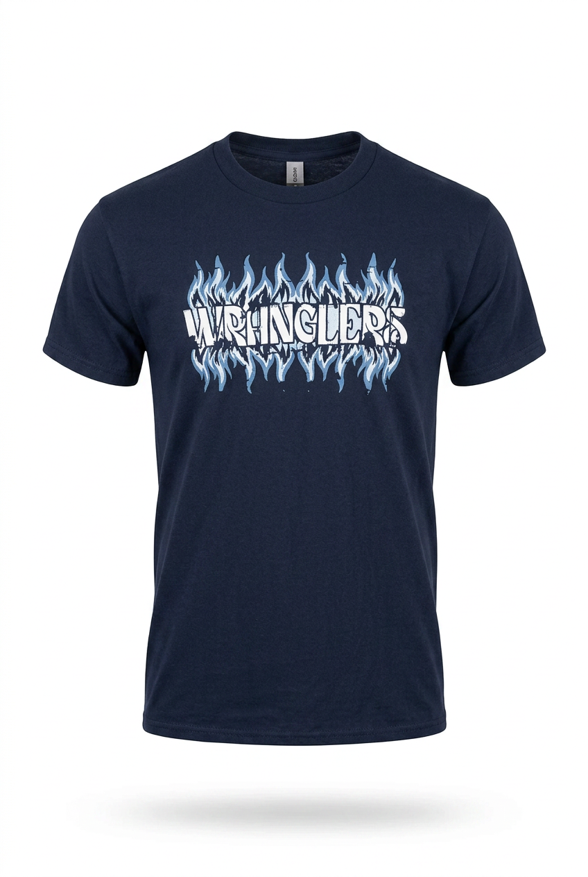 Blue Flame Wrangler T-Shirt Youth