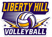 Liberty Hill Volleyball Sticker