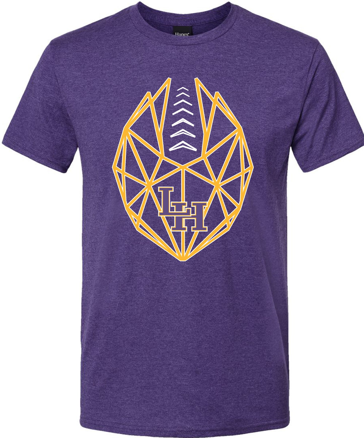Geometric Panther Football T-shirt
