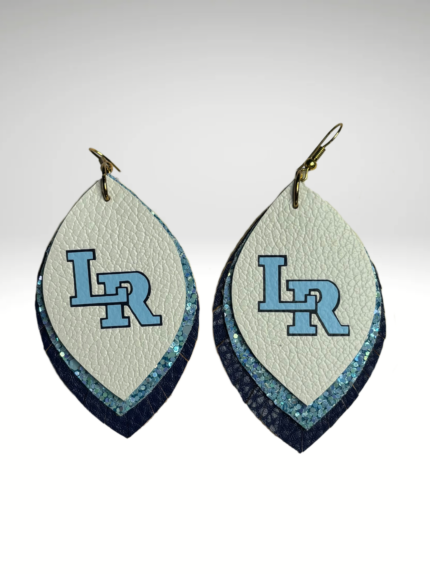 LR Feather Drop Earrings