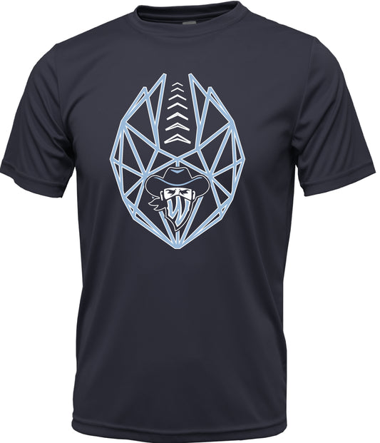 Geometric Wranglers Football T-shirt