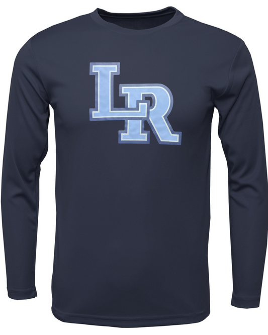 LR  Navy Long-Sleeve Dri-Fit Youth