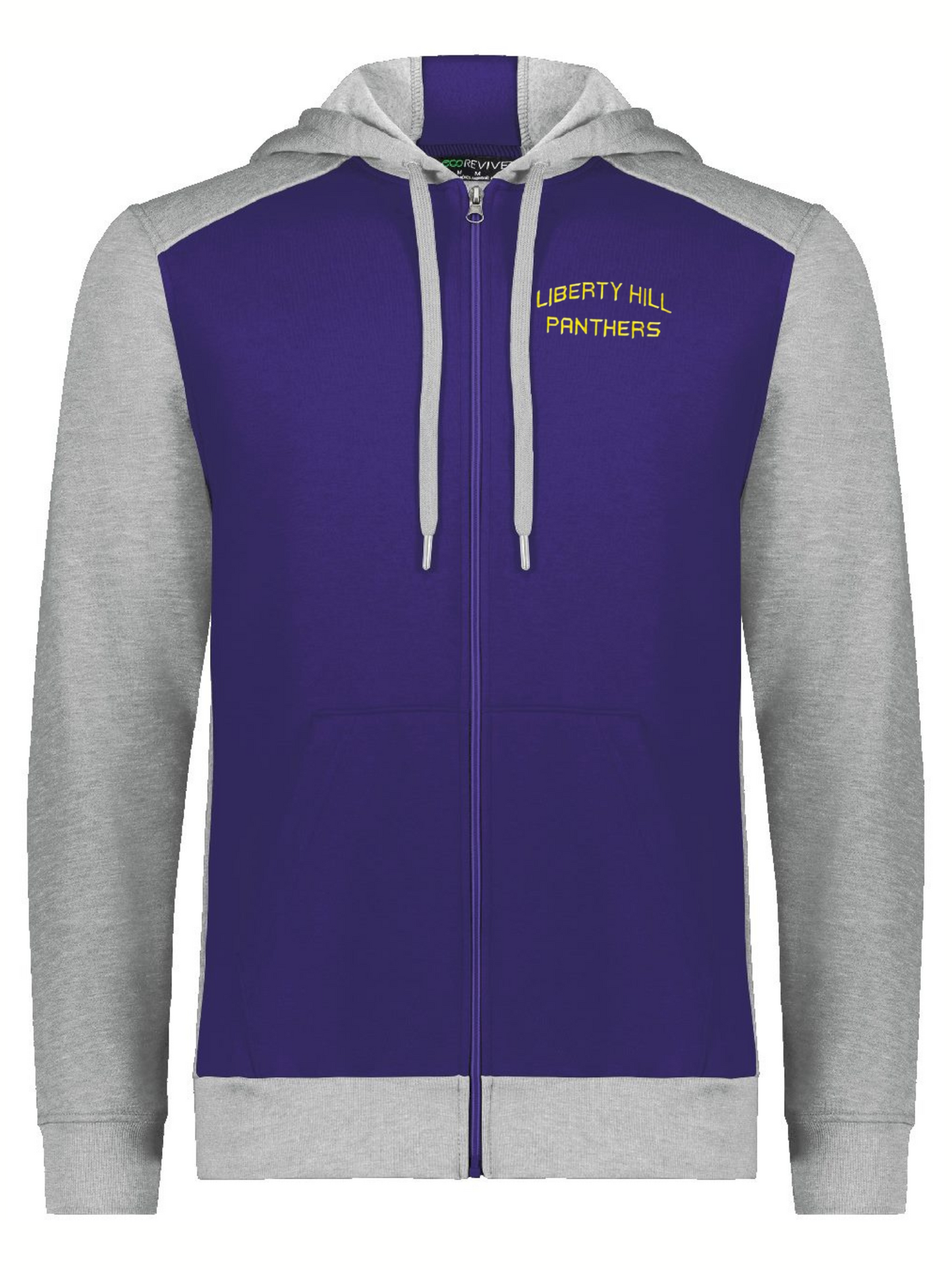Liberty Hill Panthers Three Season Fleece Full Zip Hoodie