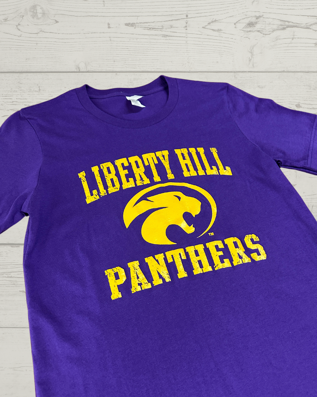Purple Basic Liberty Hill Panthers