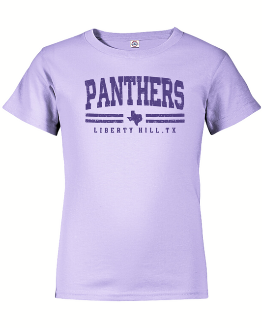 Texas Panther Purple T-Shirt