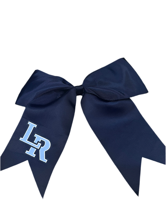 Cheer Bow Navy LR