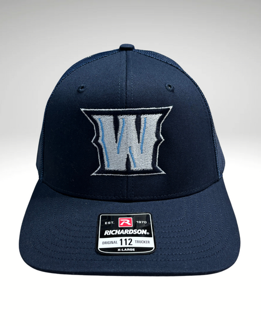 Navy "W" X-Large Hat