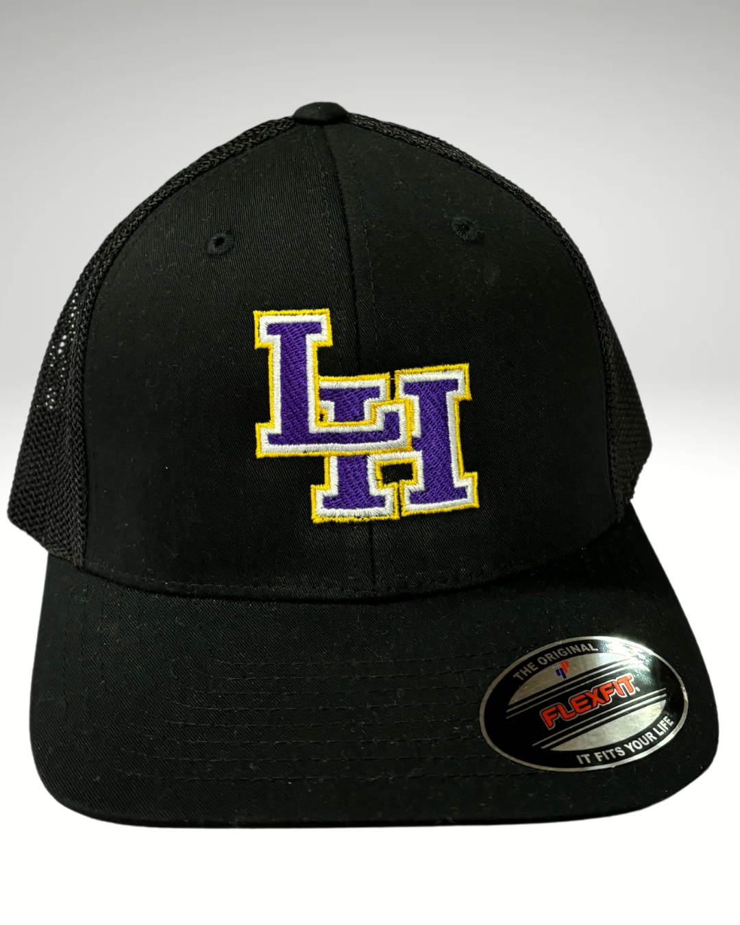 LH Black Flexfit Hat