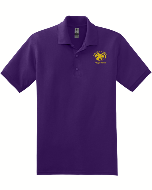 Liberty Hill Panthers Polo/PURPLE