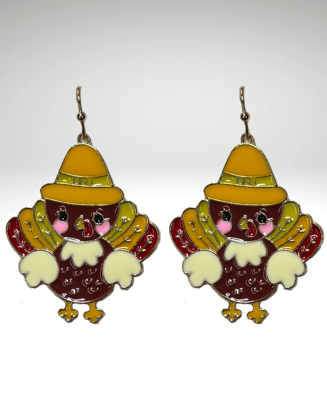 Turkey Drop Earrings