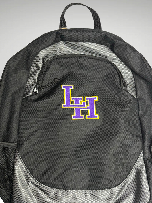 LH Black and Grey Backpack