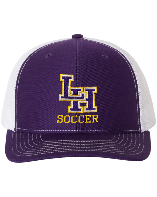 Soccer LH Hat Purple