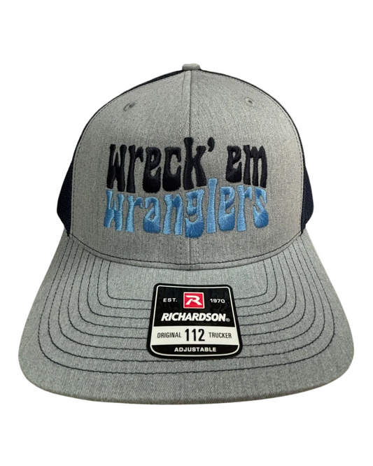 Wreck'em Wranglers Grey&Navy