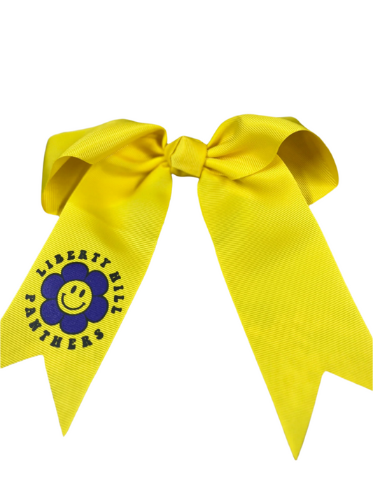 Cheer Bow knot Yellow Flower