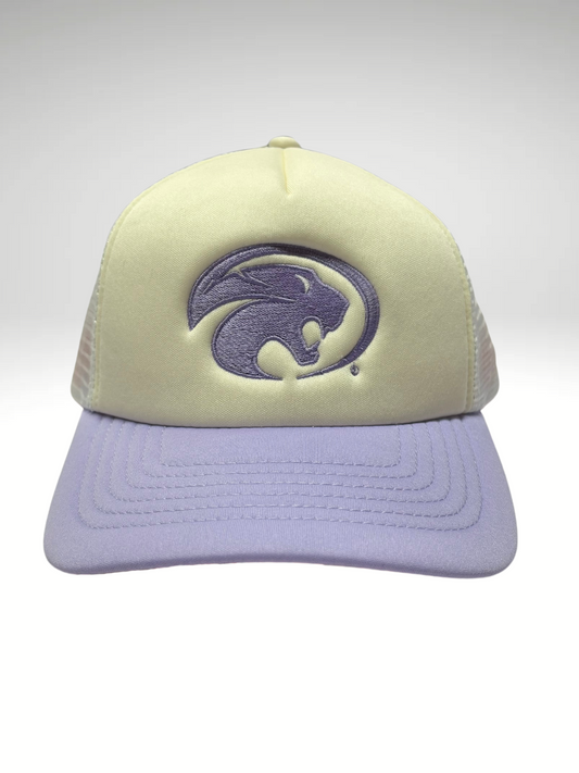 Panther Head Infinity Ponytail Hat