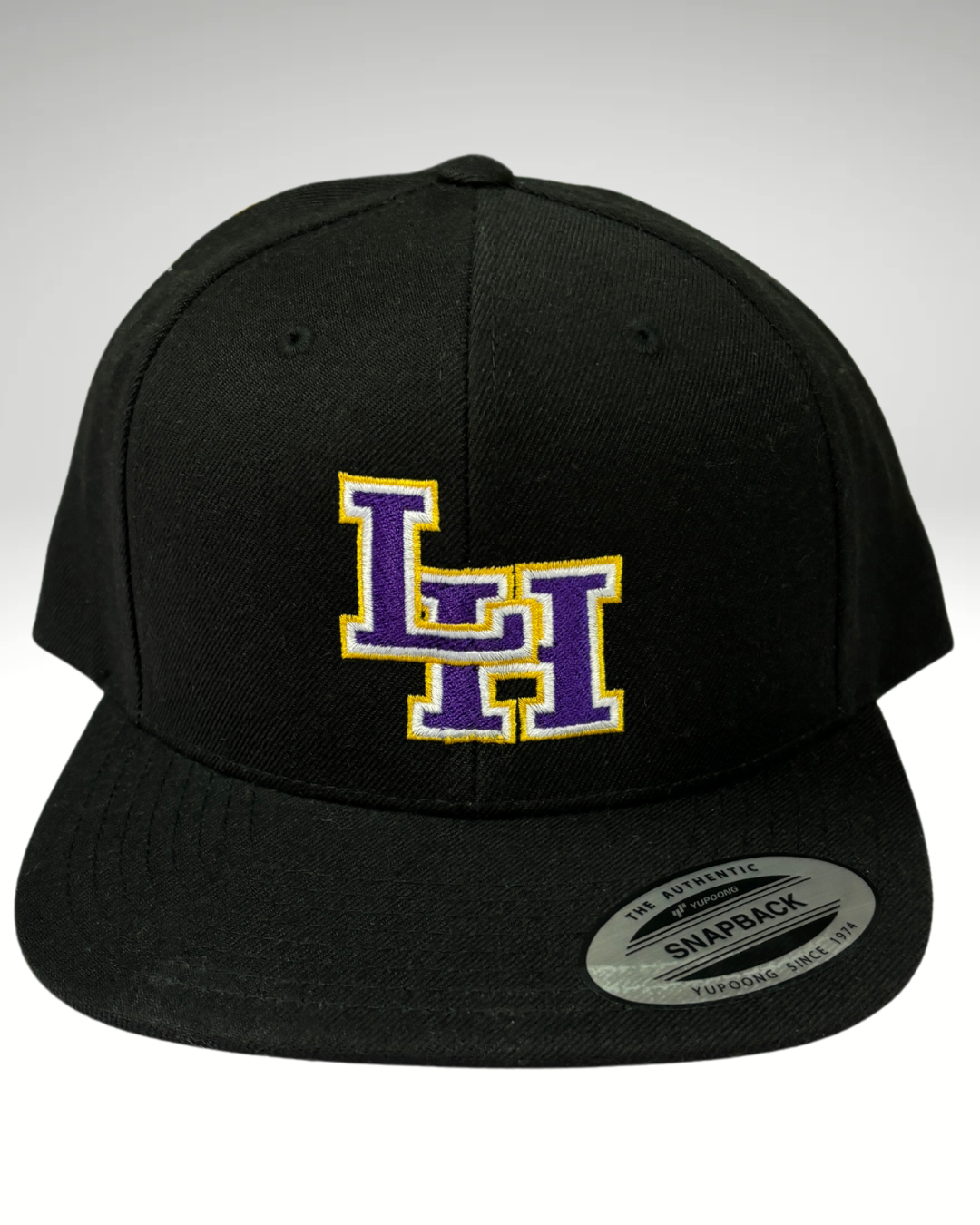 LH Black Snapback Hat