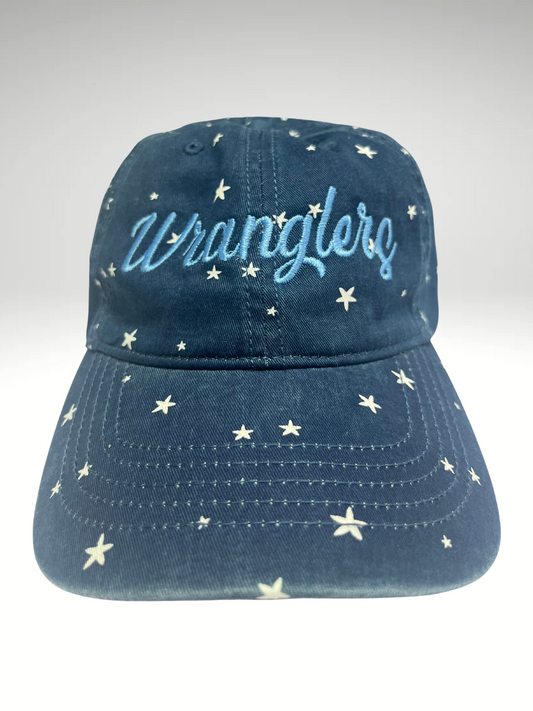 WRANGLERS HAT/BLUE W/WHITE STARS