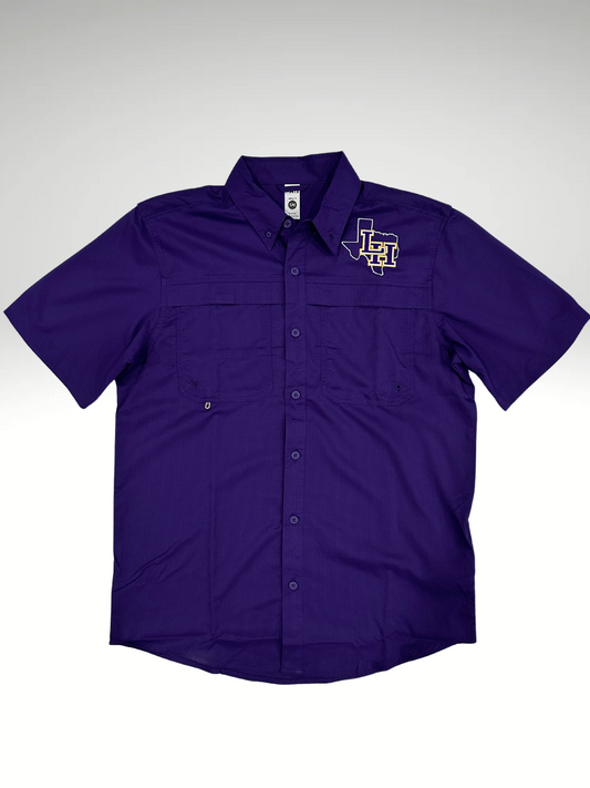 Fishing Shirt Purple Texas LH