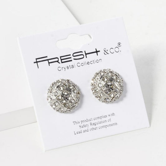 Volleyball Stud Earrings