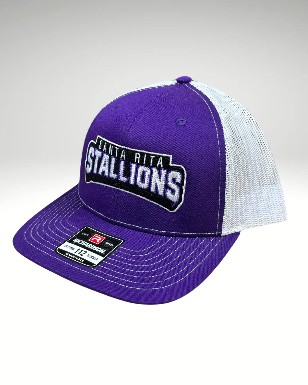 Santa Rita  Stallions Outline Snapback Hat