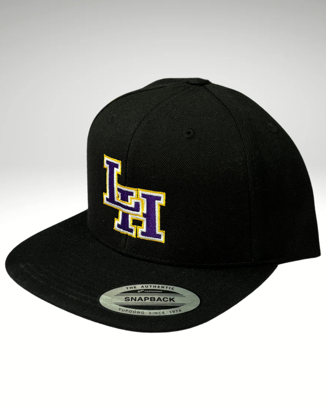 LH Black Snapback Hat
