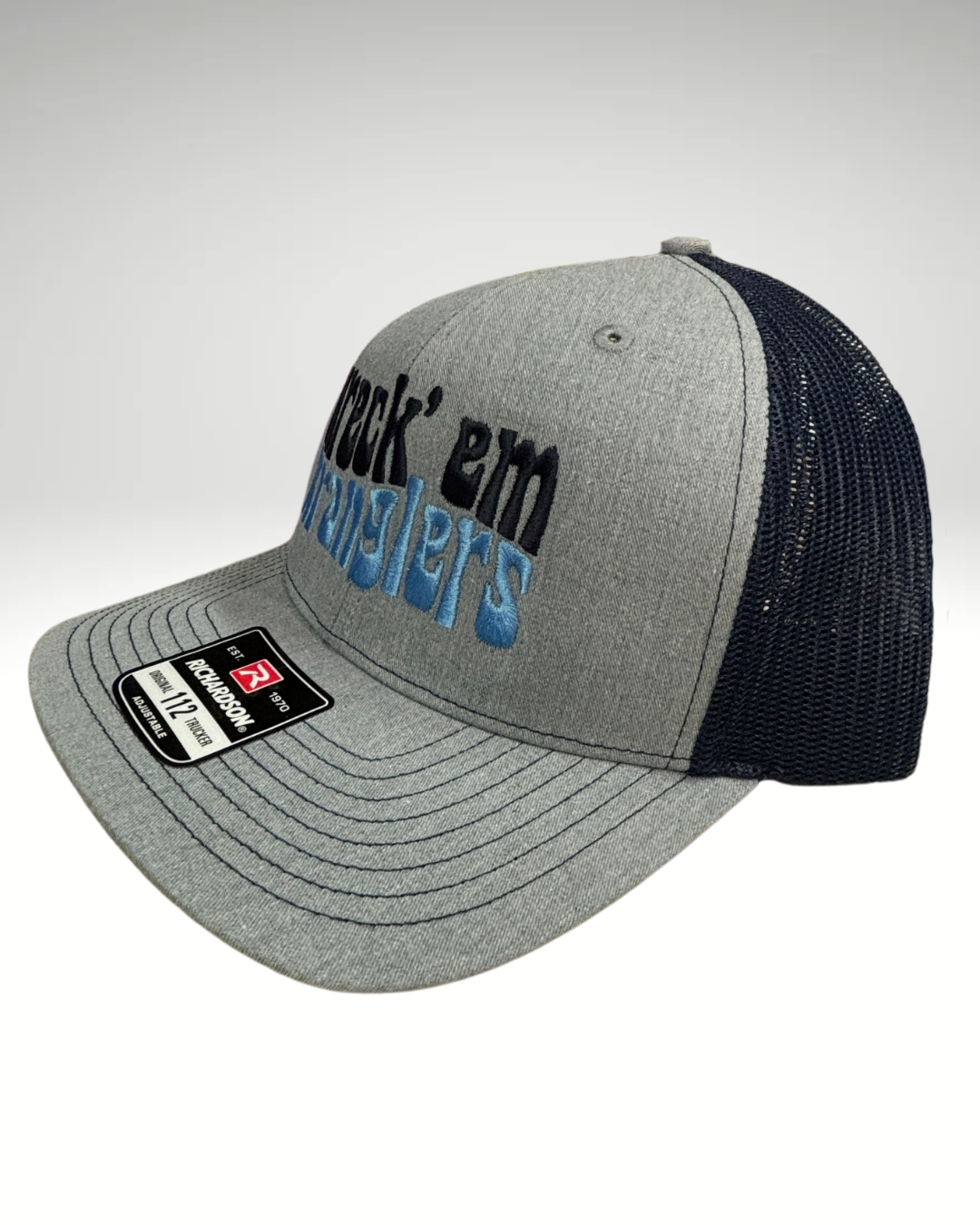Wreck'em Wranglers Grey&Navy
