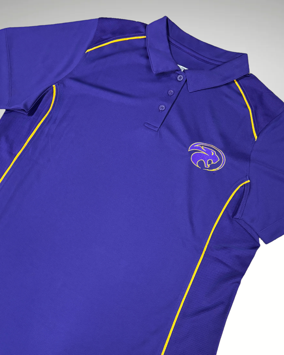 LADIES POLO CATHEAD/PURPLE