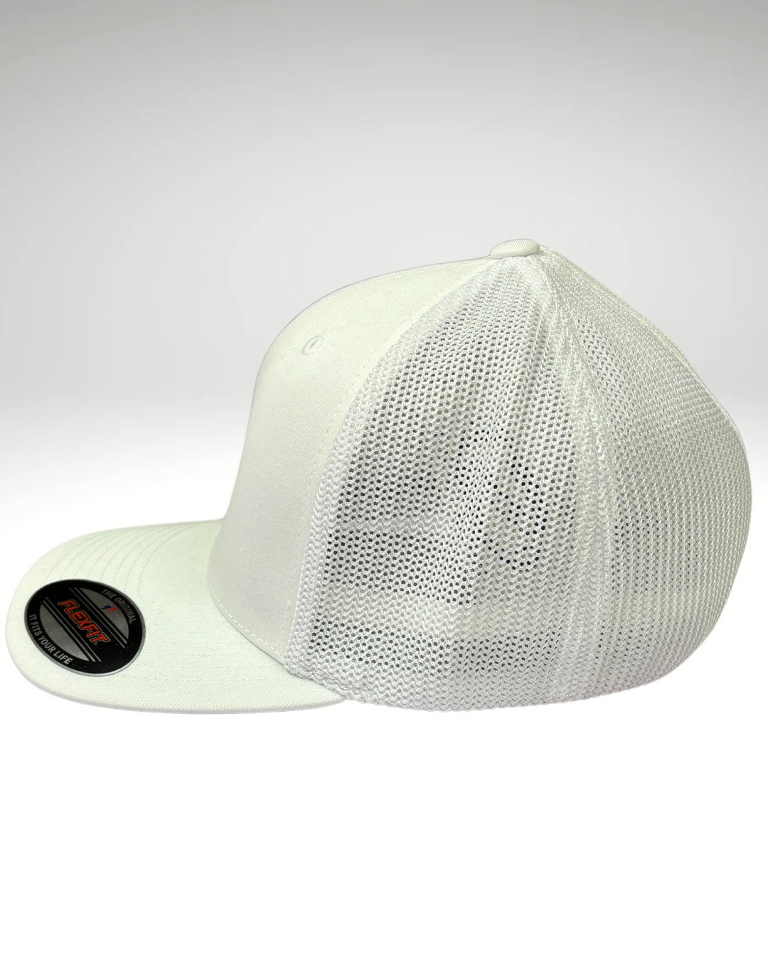 LH White Flexfit Hat