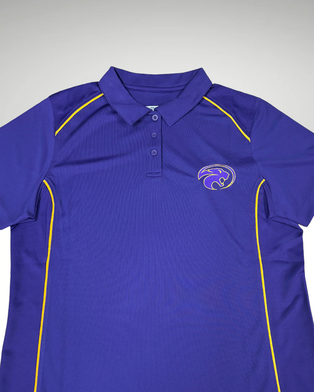 LADIES POLO CATHEAD/PURPLE
