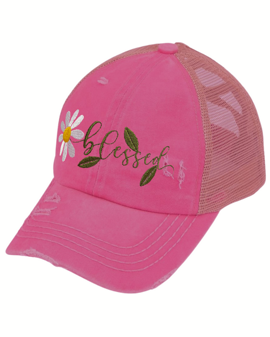 Blessed Dark Pink Hat