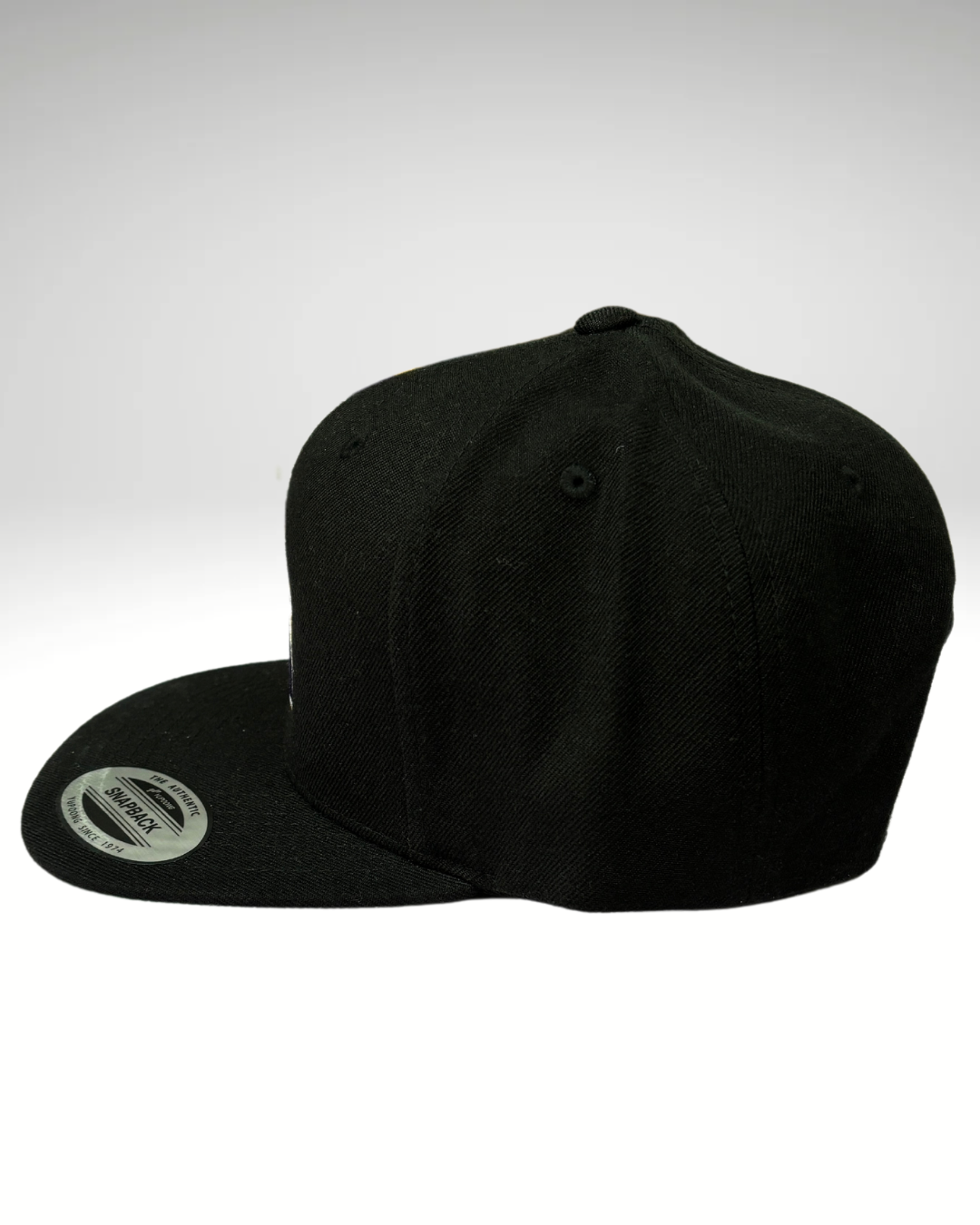 LH Black Snapback Hat