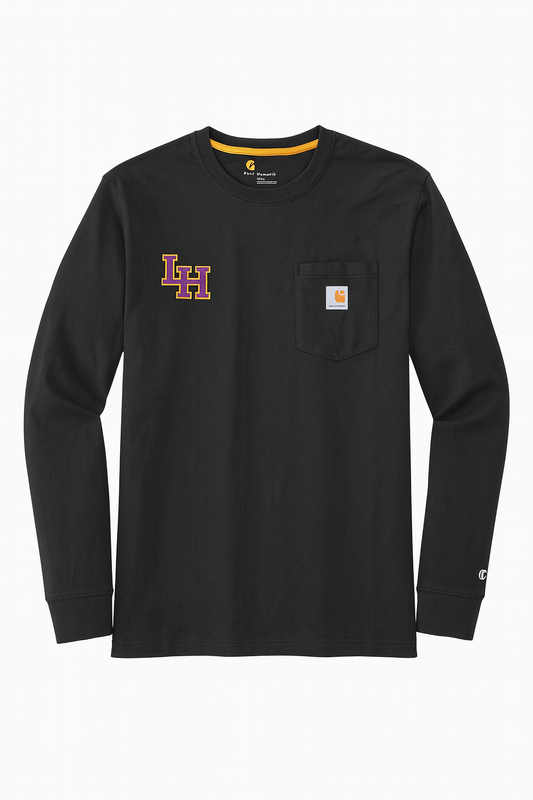 Black Carhartt LH Pocket T-Shirt