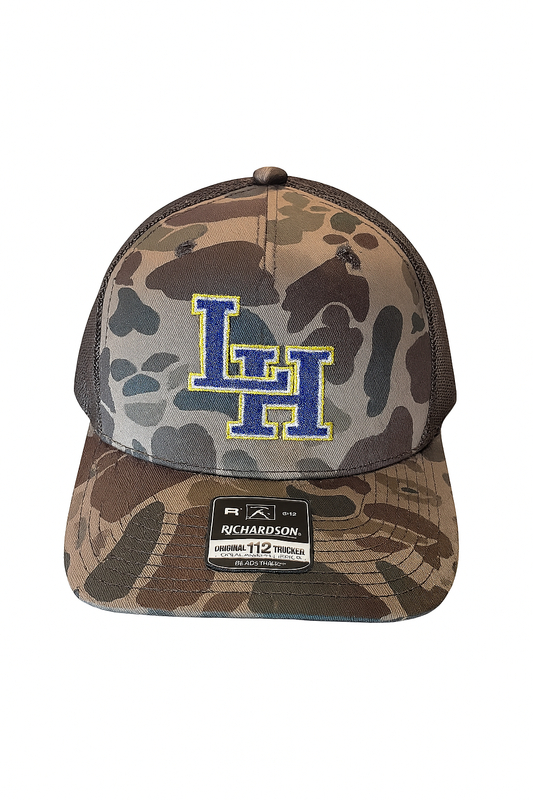 LH Brown Camo Trucker Hat