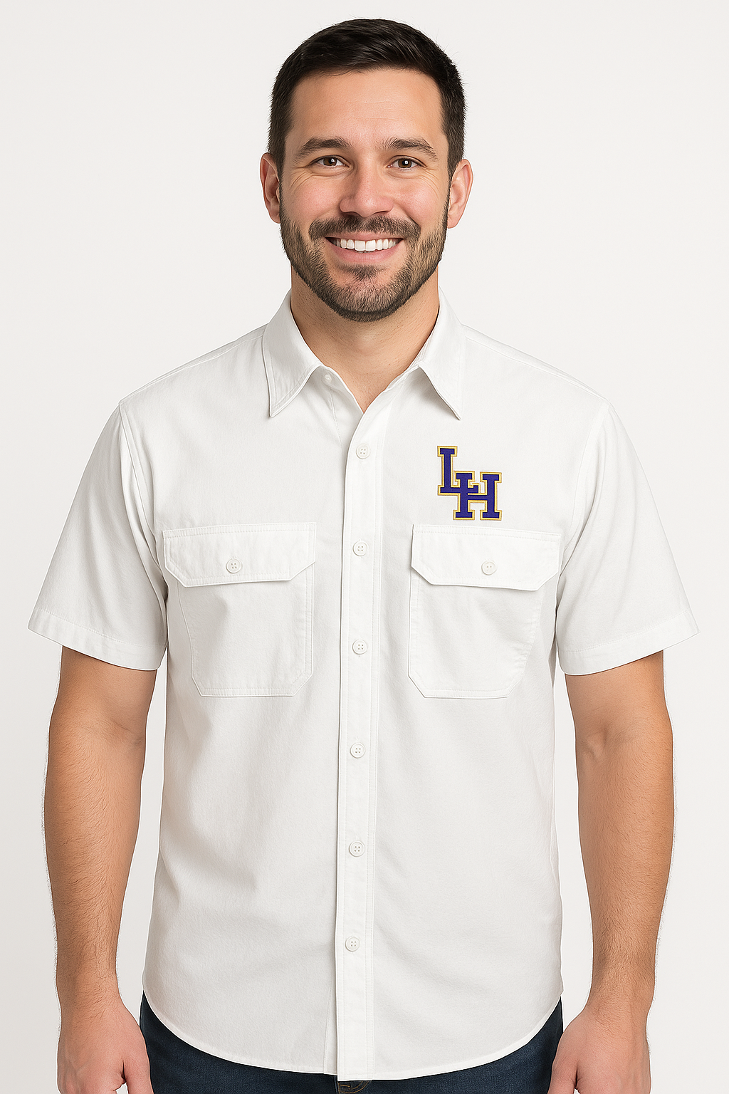 Fishing Shirt White  HUK LH
