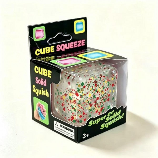 Confetti cube squishy