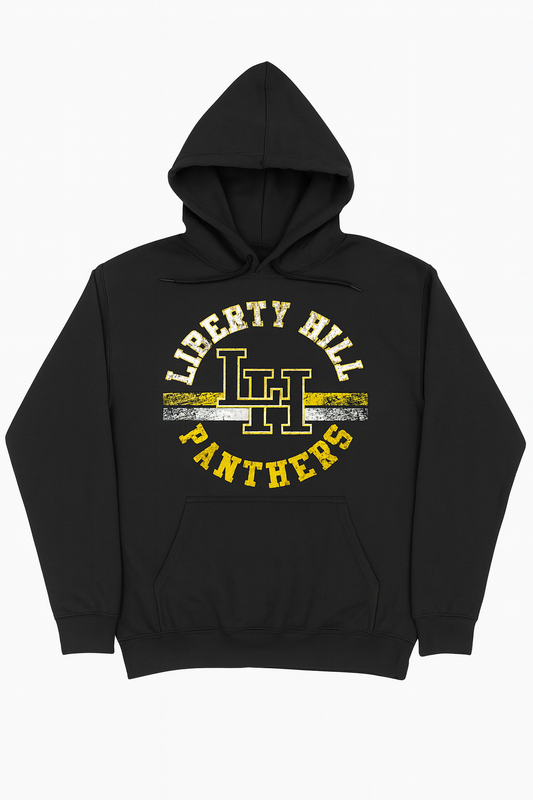 Black Liberty Hill Varsity Hoodie