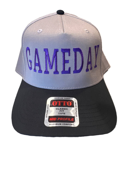 Gameday Black/Grey Otto Hat