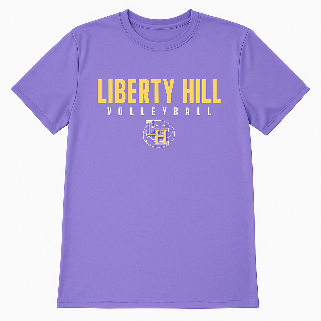 Liberty Hill Volleyball T-Shirt Dri Fit