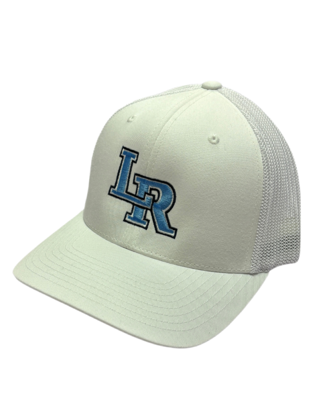 LR White Flexfit Hat
