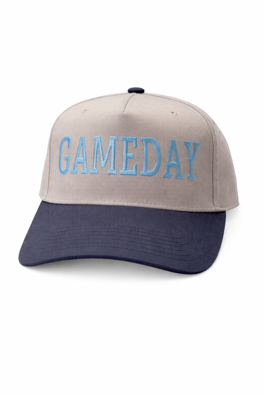 Gameday Grey Navy Otto Hat