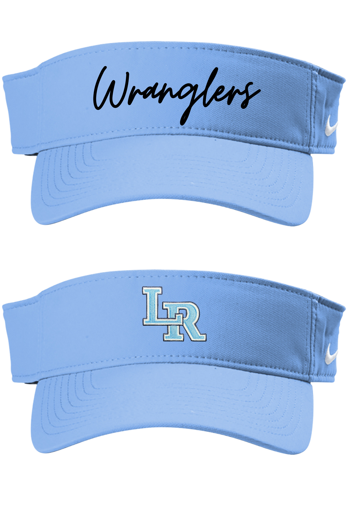Nike Columbia Blue Wranglers Visor
