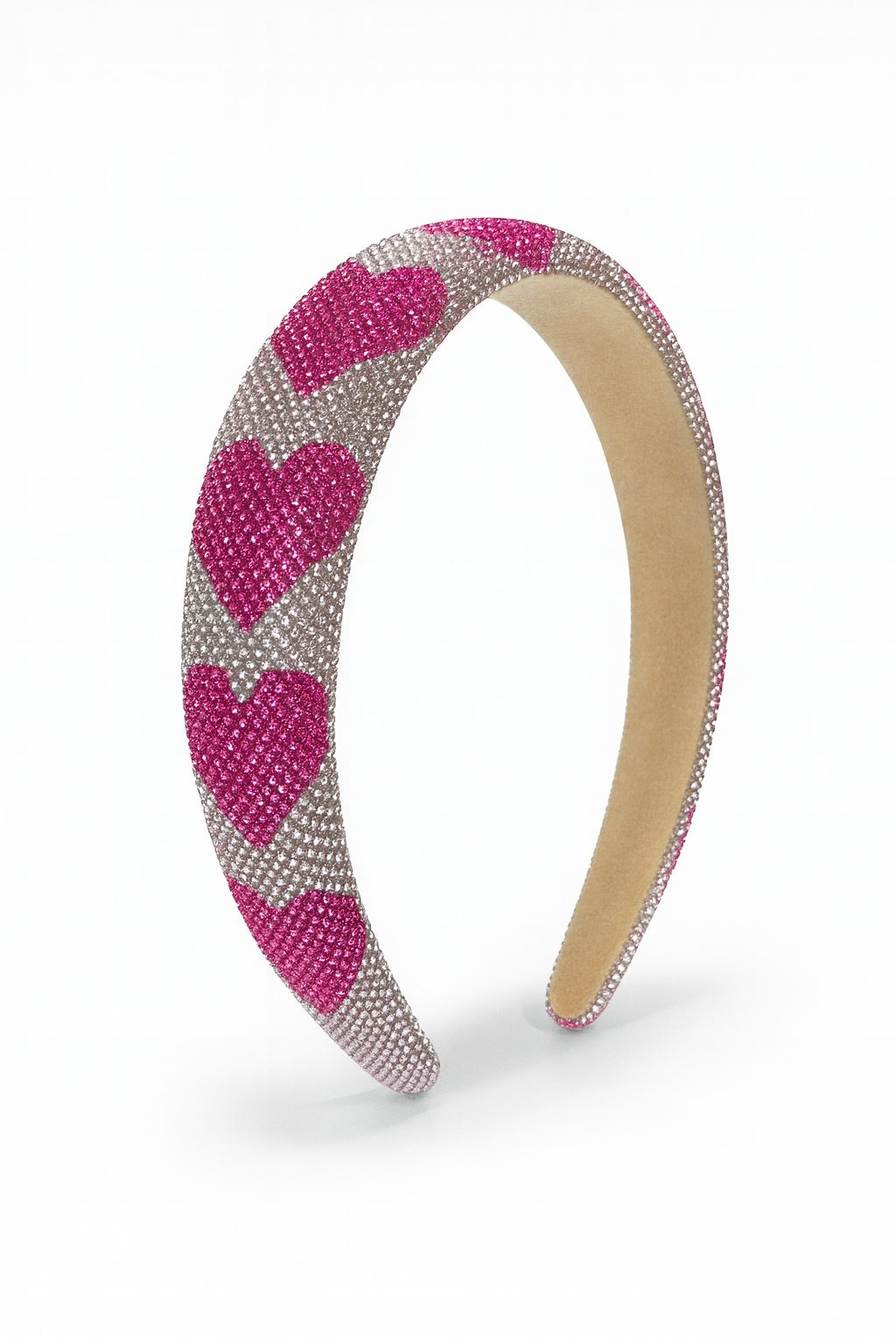 Rhinestone Heart Paint HeadBand