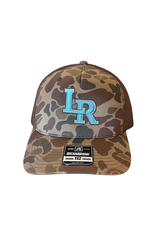 LR Brown Camo Trucker Hat
