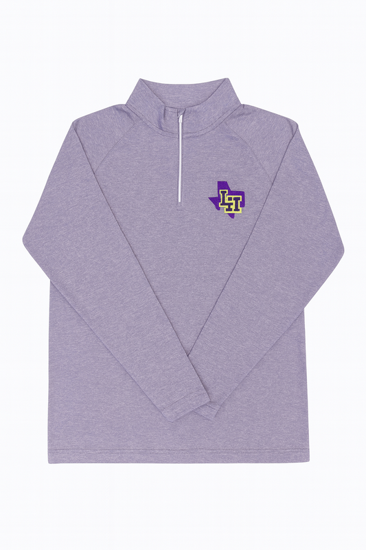 Texas With LH Baw 1/4 Zip Light