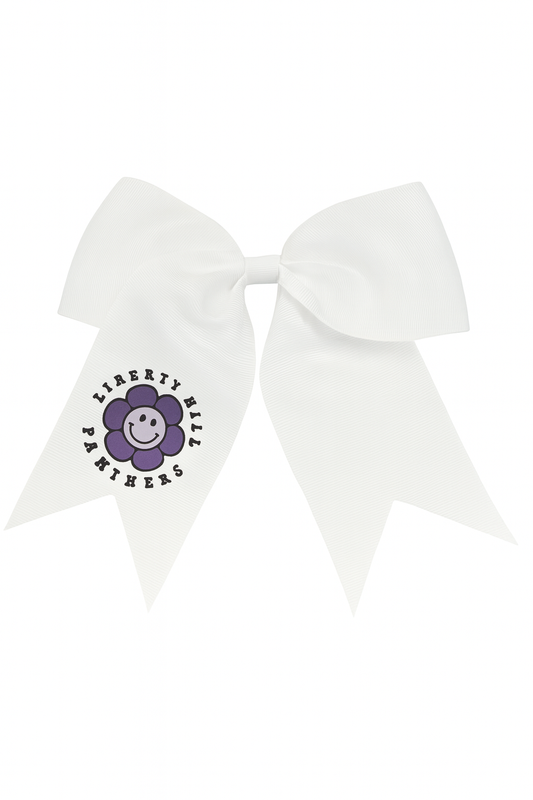 Cheer Bow  Liberty Hill Panther Flower