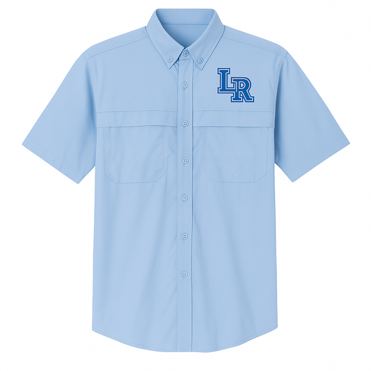 LR Sky Blue  Fishing  Shirt
