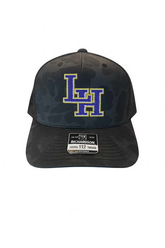 LH Black Camo Trucker Hat