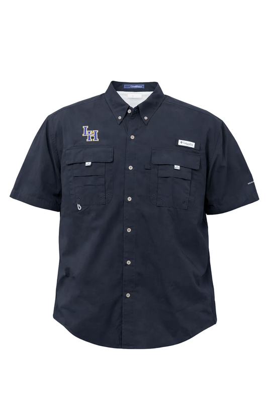 Black Colombia LH Fishing Shirt