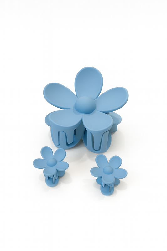 Blue Claw Clip Three Pack